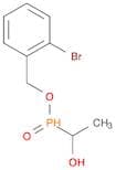 Phosphinic acid, (1-hydroxyethyl)-, (2-bromophenyl)methyl ester