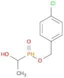 Phosphinic acid, (1-hydroxyethyl)-, (4-chlorophenyl)methyl ester