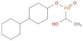 Phosphinic acid, (1-hydroxyethyl)-, [1,1'-bicyclohexyl]-4-yl ester