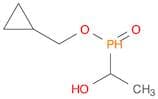 Phosphinic acid, (1-hydroxyethyl)-, cyclopropylmethyl ester