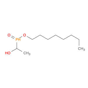 Phosphinic acid, (1-hydroxyethyl)-, octyl ester