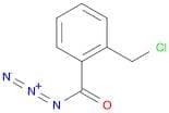 Benzoyl azide, 2-(chloromethyl)-