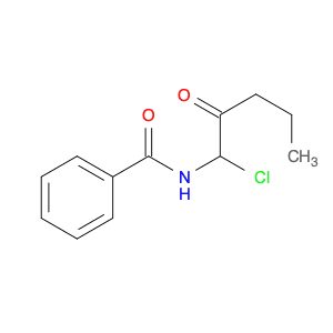 Benzamide, N-(1-chloro-2-oxopentyl)-