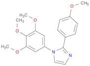 1H-Imidazole, 2-(4-methoxyphenyl)-1-(3,4,5-trimethoxyphenyl)-