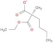Propanedioic acid, butylmethyl-, monoethyl ester, (R)-