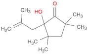 Cyclopentanone, 2-hydroxy-3,3,5,5-tetramethyl-2-(2-methyl-2-propenyl)-