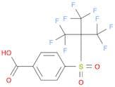 Benzoic acid, 4-[[2,2,2-trifluoro-1,1-bis(trifluoromethyl)ethyl]sulfonyl]-