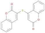 2H-1-Benzopyran-2-one, 3-[(2-oxo-2H-1-benzopyran-4-yl)thio]-