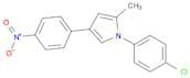 1H-Pyrrole, 1-(4-chlorophenyl)-2-methyl-4-(4-nitrophenyl)-