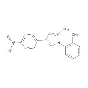 1H-Pyrrole, 2-methyl-1-(2-methylphenyl)-4-(4-nitrophenyl)-