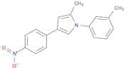 1H-Pyrrole, 2-methyl-1-(3-methylphenyl)-4-(4-nitrophenyl)-