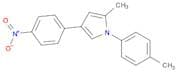 1H-Pyrrole, 2-methyl-1-(4-methylphenyl)-4-(4-nitrophenyl)-