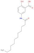 Benzoic acid, 2-hydroxy-5-[(1-oxododecyl)amino]-