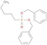 Phosphonic acid, pentyl-, bis(phenylmethyl) ester