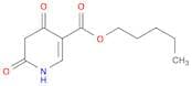 3-Pyridinecarboxylic acid, 1,4,5,6-tetrahydro-4,6-dioxo-, pentyl ester