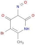 2,4(1H,3H)-Pyridinedione, 5-bromo-6-methyl-3-nitroso-