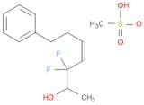 4-Hepten-2-ol, 3,3-difluoro-7-phenyl-, methanesulfonate, (E)-