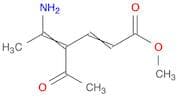 2,4-Hexadienoic acid, 4-acetyl-5-amino-, methyl ester