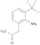 Benzenamine, 2-[(methylsulfinyl)methyl]-6-(trifluoromethyl)-