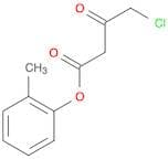 Butanoic acid, 4-chloro-3-oxo-, 2-methylphenyl ester