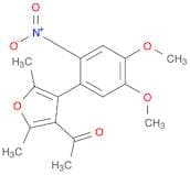Ethanone, 1-[4-(4,5-dimethoxy-2-nitrophenyl)-2,5-dimethyl-3-furanyl]-
