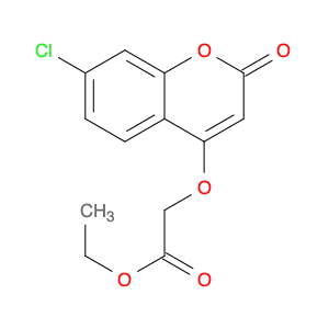 Acetic acid, [(7-chloro-2-oxo-2H-1-benzopyran-4-yl)oxy]-, ethyl ester