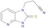 1H-Imidazo[4,5-b]pyridine-1-propanenitrile, 2,3-dihydro-2-thioxo-