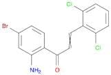 2-Propen-1-one, 1-(2-amino-4-bromophenyl)-3-(2,6-dichlorophenyl)-