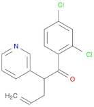 4-Penten-1-one, 1-(2,4-dichlorophenyl)-2-(3-pyridinyl)-