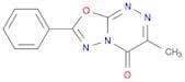 4H-[1,3,4]Oxadiazolo[2,3-c][1,2,4]triazin-4-one, 3-methyl-7-phenyl-