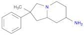 7-Indolizinamine, octahydro-2-methyl-2-phenyl-