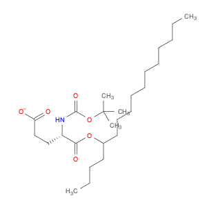 L-Glutamic acid, N-[(1,1-dimethylethoxy)carbonyl]-, 5-hexadecyl ester