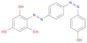 1,3,5-Benzenetriol, 2-[[4-[(4-hydroxyphenyl)azo]phenyl]azo]-