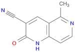 5-methyl-2-oxo-1,2-dihydro-1,6-naphthyridine-3-carbonitrile