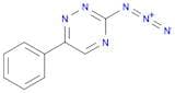 1,2,4-Triazine, 3-azido-6-phenyl-