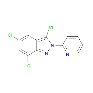 2H-Indazole, 3,5,7-trichloro-2-(2-pyridinyl)-