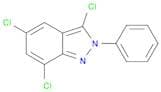 2H-Indazole, 3,5,7-trichloro-2-phenyl-