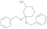Benzene, 1,1'-[(3-methylcyclohexylidene)bis(oxymethylene)]bis-