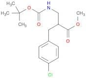 METHYL 2-N-BOC-2-AMINOMETHYL-3-(4-CHLORO-PHENYL)-PROPIONATE
