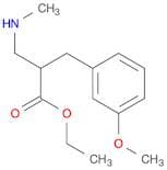 Ethyl 2-(3-methoxybenzyl)-3-(methylamino)propanoate