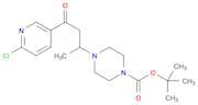 tert-Butyl 4-(4-(6-chloropyridin-3-yl)-4-oxobutan-2-yl)piperazine-1-carboxylate