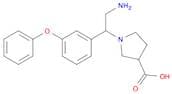 1-(2-Amino-1-(3-phenoxyphenyl)ethyl)pyrrolidine-3-carboxylic acid