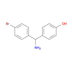 1-(4-BROMOPHENYL)-1-(4-HYDROXYPHENYL)METHYLAMINE