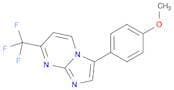 3-(4-Methoxyphenyl)-7-(trifluoromethyl)imidazo[1,2-a]pyrimidine
