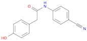 N-(4-CYANO-PHENYL)-2-(4-HYDROXY-PHENYL)-ACETAMIDE