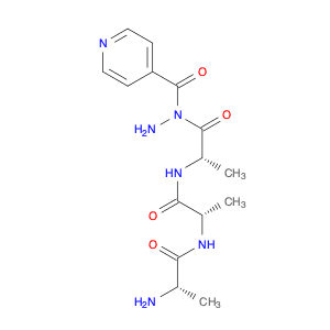 L-Alanine,N-(N-L-alanyl-L-alanyl)-, 2-(4-pyridinylcarbonyl)hydrazide, dihydrochloride(9CI)
