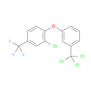 Benzene, 2-chloro-1-[3-(trichloromethyl)phenoxy]-4-(trifluoromethyl)-