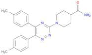 1-(5,6-Di-p-tolyl-1,2,4-triazin-3-yl)piperidine-4-carboxamide