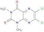 2,4(1H,3H)-Pteridinedione, 6,7-dichloro-1,3-dimethyl-