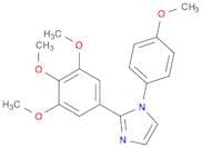 1H-Imidazole, 1-(4-methoxyphenyl)-2-(3,4,5-trimethoxyphenyl)-